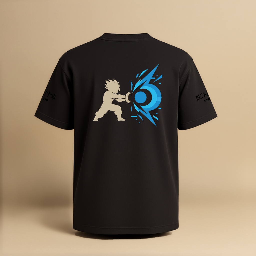 Oversized T - DARK BLAST